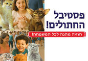 תערוכת חתולים בינלאומית והופעה - בית החתול