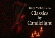 נבל, כינור, צ'לו - קלאסיקה לאור נרות